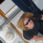 Diana from up the mast