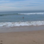 Trying to look gracefull in the surf