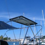 Steel work with solar installed